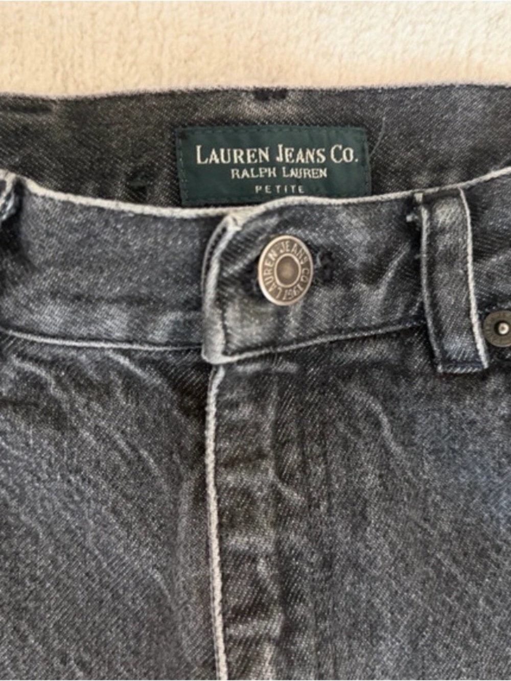 Vintage Black Ralph Lauren Denim Jeans